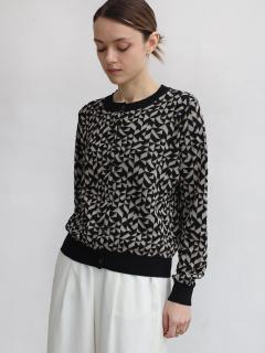 ブラック(幾何学柄) 170cm