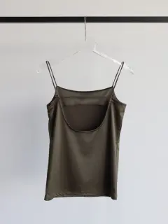 新品未使用タグ付き！ローズモチーフキャミソール セール】Drawstring Flower Motif Camisole/ドローストリング