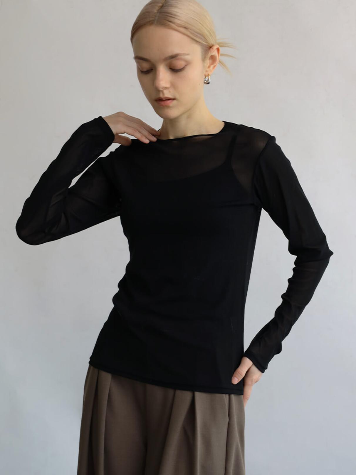 クルーネックシアートップス - Aga - Aga｜YAMADAYA STORE