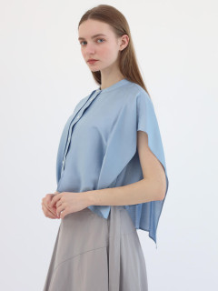 ケープシャツブラウス - Aga - Aga｜YAMADAYA STORE