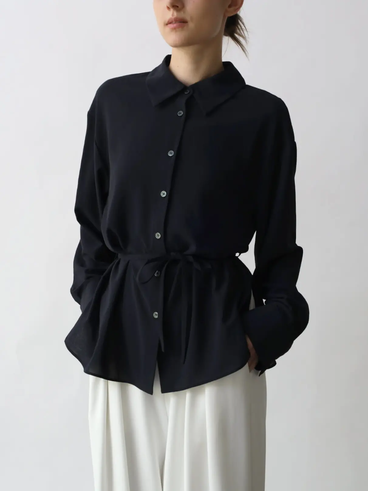 アーガブラック Aga Black トライアングルネックオールインワン