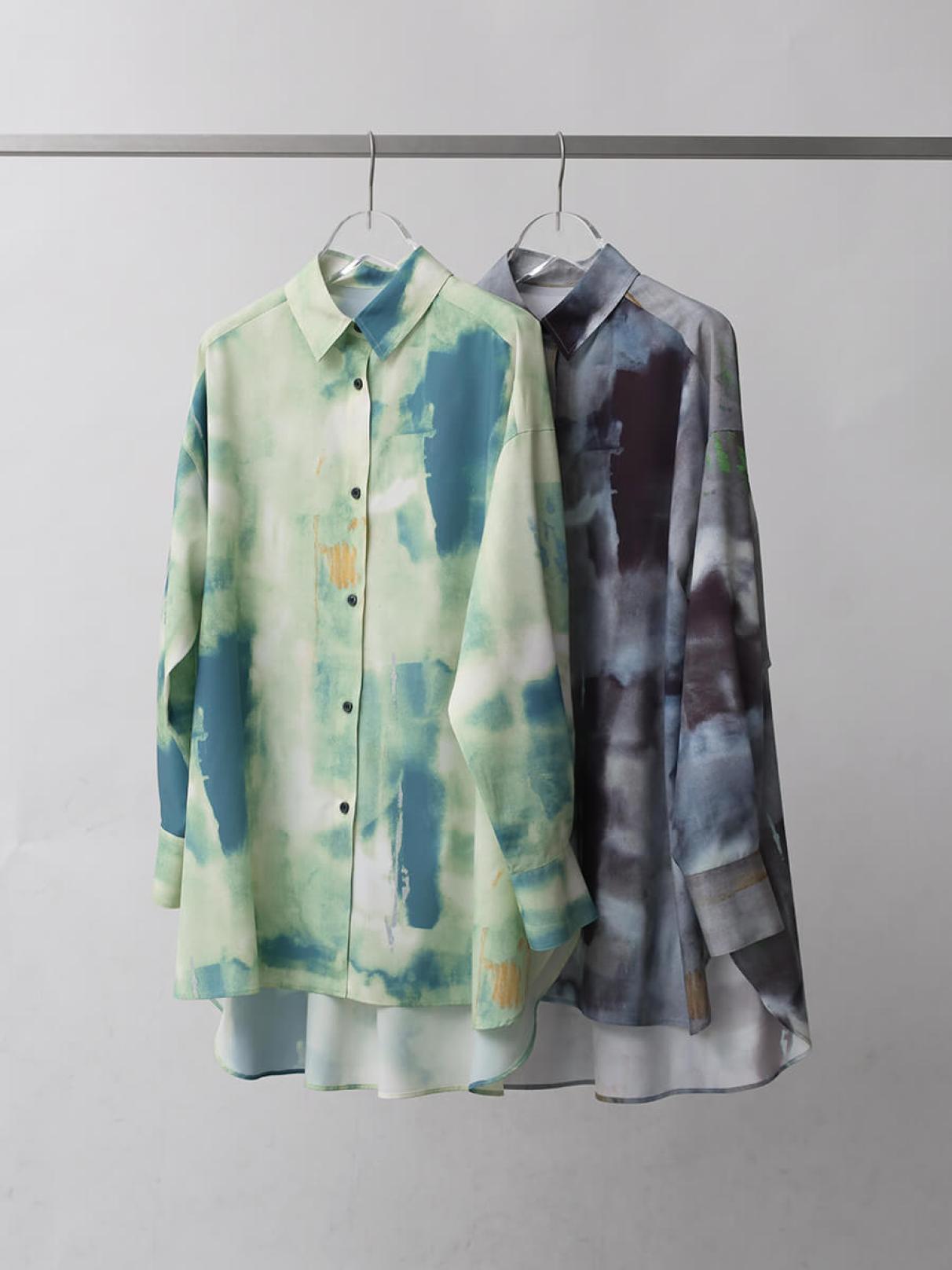オリジナル転写プリントレギュラーシャツ - Aga - Aga｜YAMADAYA STORE