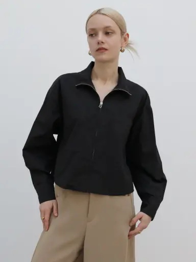 新品❤️FORTYNINERS ジップアップシャツ ブラック スタンドネックジップアップシャツ - Aga - Aga｜YAMADAYA STORE