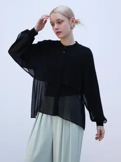 ケープデザインブラウス - PASSIONE - Aga｜YAMADAYA STORE