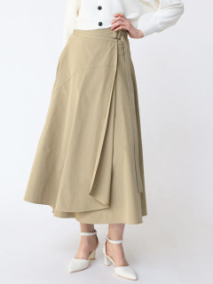 ベージュ　172cm