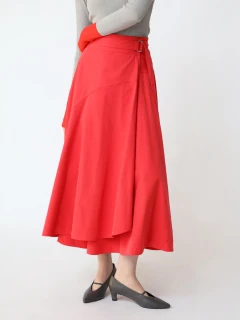 【あやつん様】新品 1.7万 Aga ヤマダヤ 上質 グリーン フレアスカート 5_s.webp