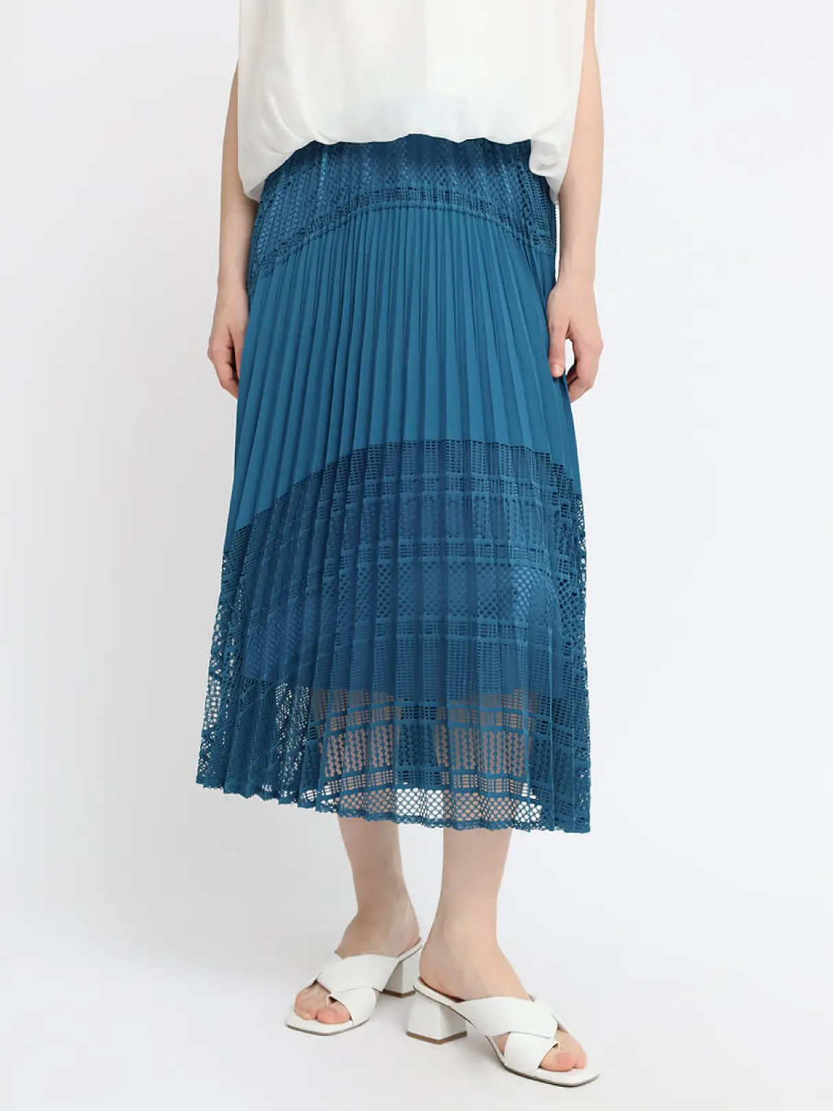 【新品未使用】Aga ヤマダヤ　ロングジレ　半袖　サイドスリット　とろみ Agaのロングスカートの商品一覧｜ファッション通販のYAMADAYA STORE