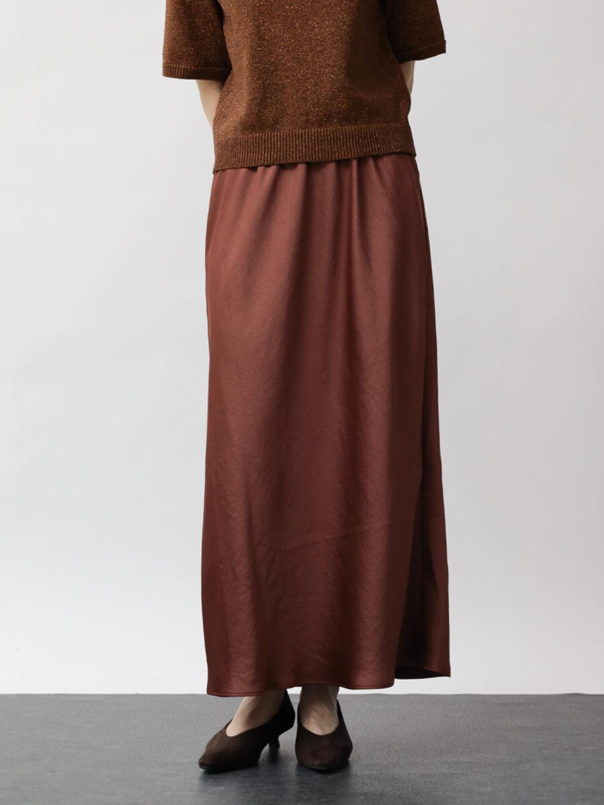 アーガ（Aga）/サテンストレートスカート サテンストレートスカート - Aga - Aga｜YAMADAYA STORE