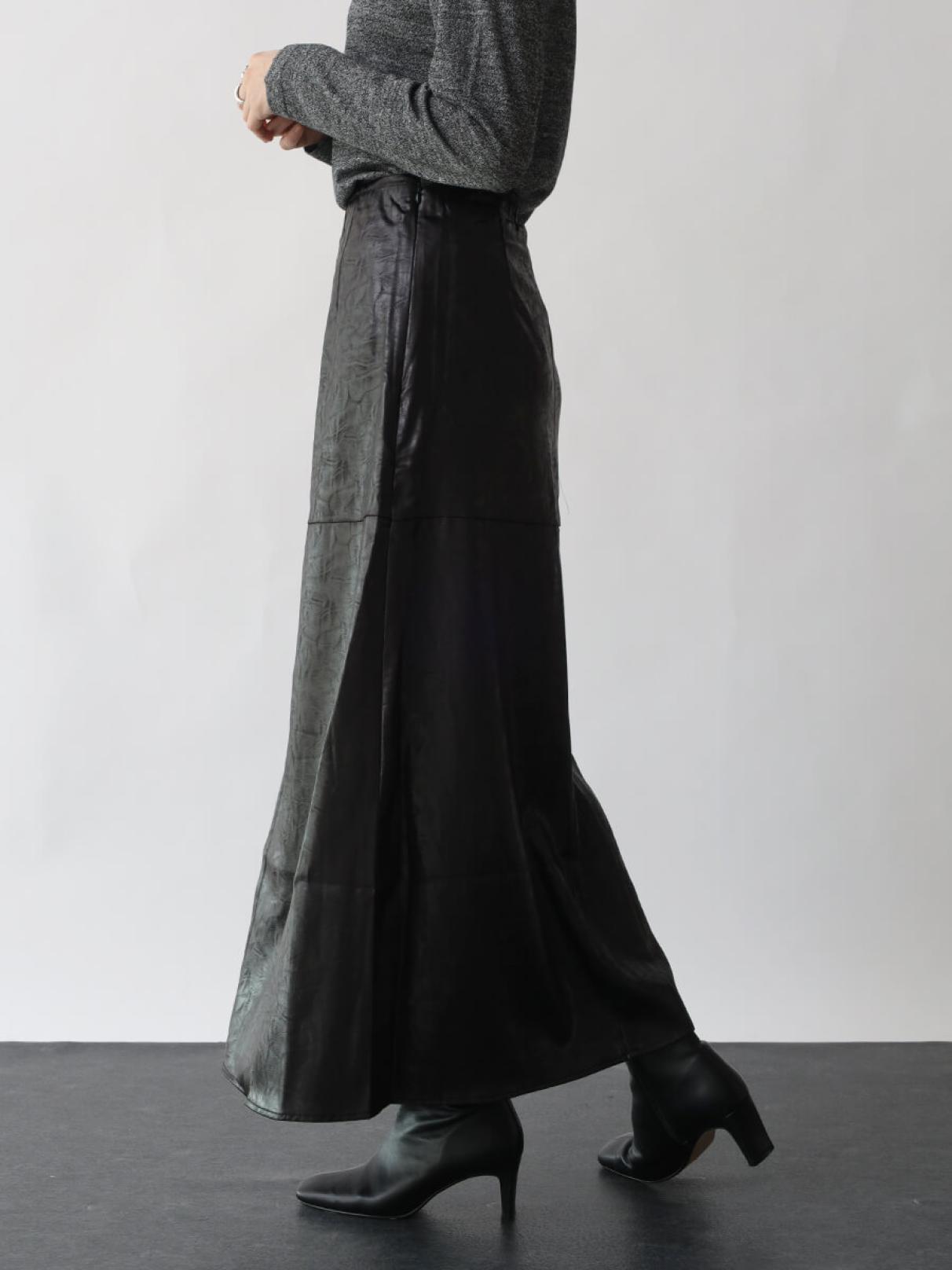 新品　YORT バルーンスカート　ロングYAMADAYA　ヤマダヤ　ブラック　黒 楽天市場】スカート ロング レディース 黒 大きいサイズ