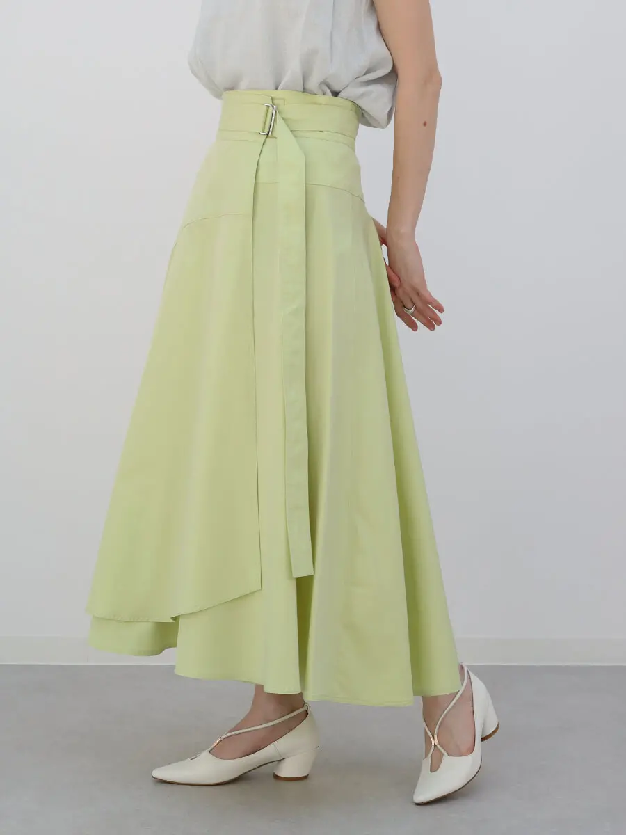 ラップフレアスカート - Aga - Aga｜YAMADAYA STORE