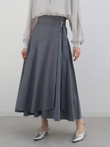 ラップフレアスカート - Aga - Aga｜YAMADAYA STORE