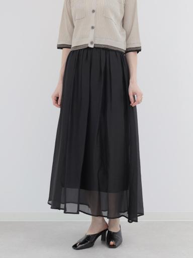 シアーギャザーフレアスカート - Aga - Aga｜YAMADAYA STORE