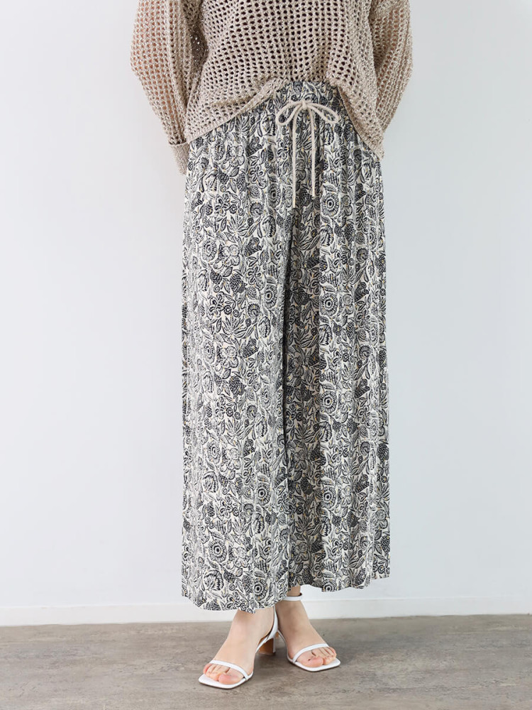 aga バティックプリントスピンドルコードパンツ ヤマダヤ パンツ Aga バティックプリントスピンドルコードパンツ
