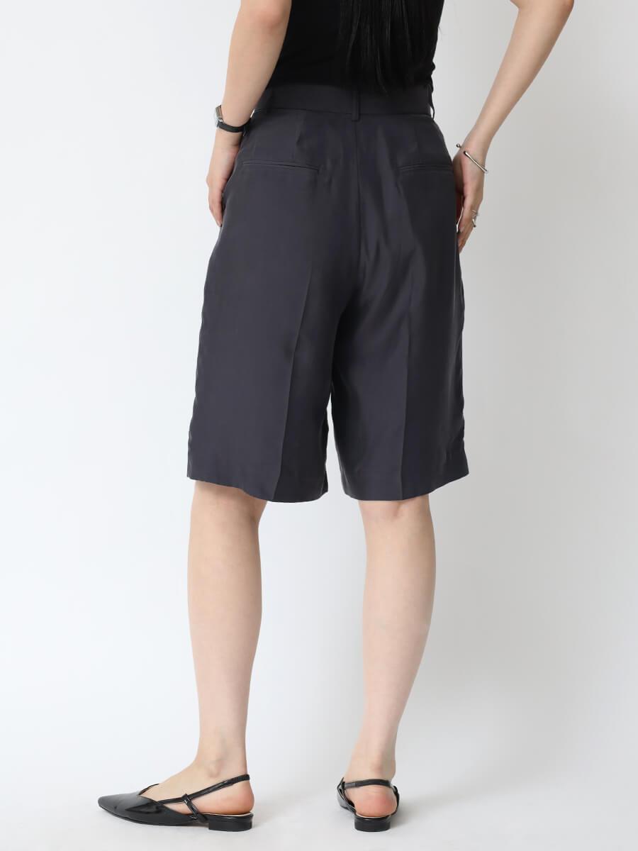 新品　Aga パンツ　日本製　ヤマダヤ アーガ Aga アフロディマットサテンワイドパンツ （オレンジ