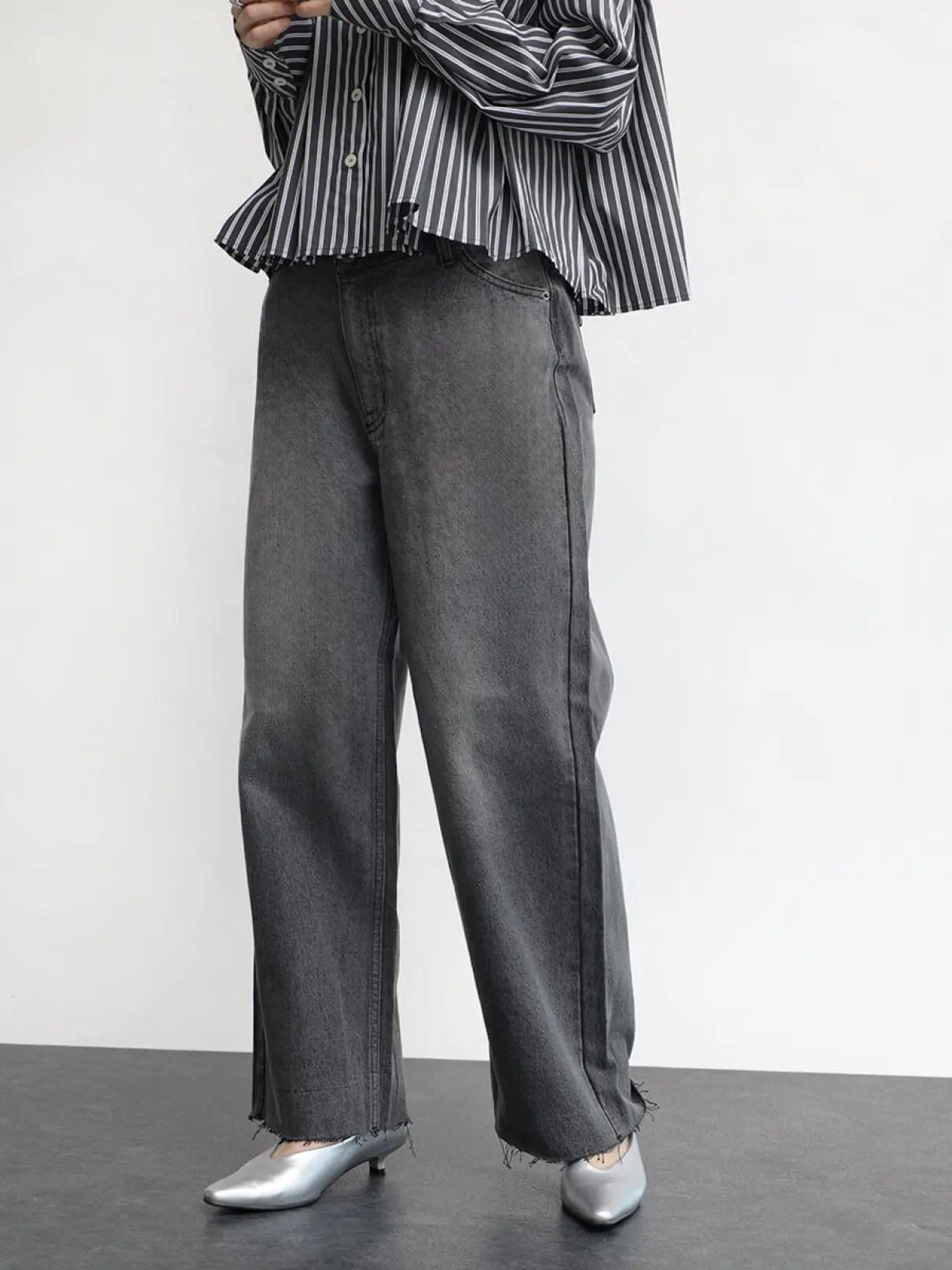 ヤマダヤ Aga ワイドパンツ Agaオリジナルカットオフワイドデニム - Aga - Aga｜YAMADAYA STORE