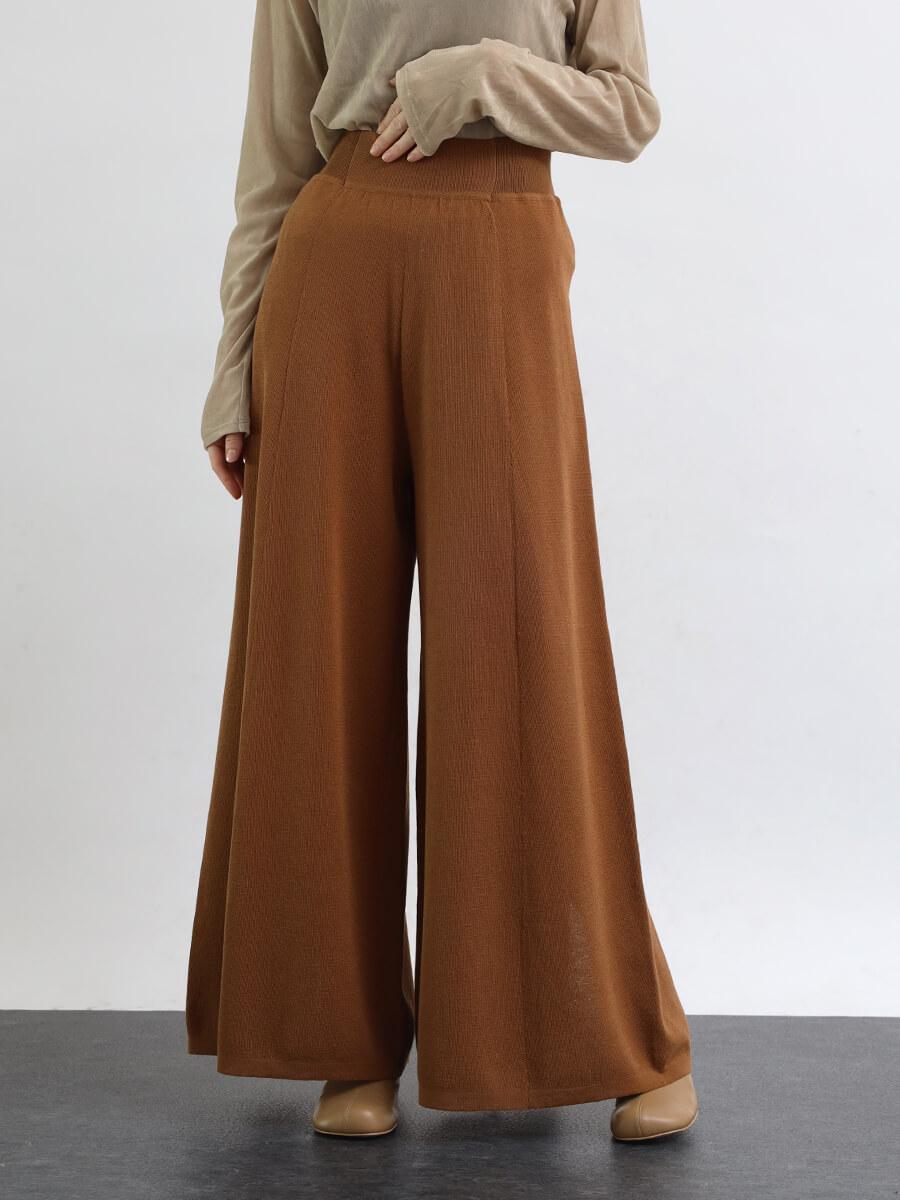 バックスリットソウバリニットパンツ YAMADAYA STORE バックスリットソウバリニットパンツ YAMADAYA STORE