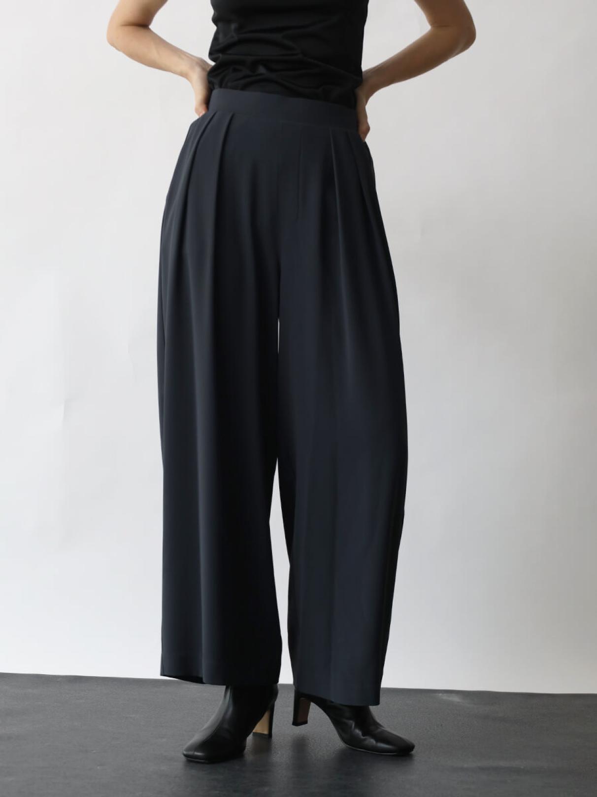 ツータックリラクシーワイドパンツ - Aga - Aga｜YAMADAYA STORE