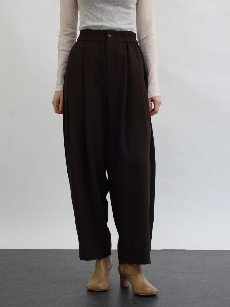 サイドラインバレルタックパンツ - Aga - Aga｜YAMADAYA STORE