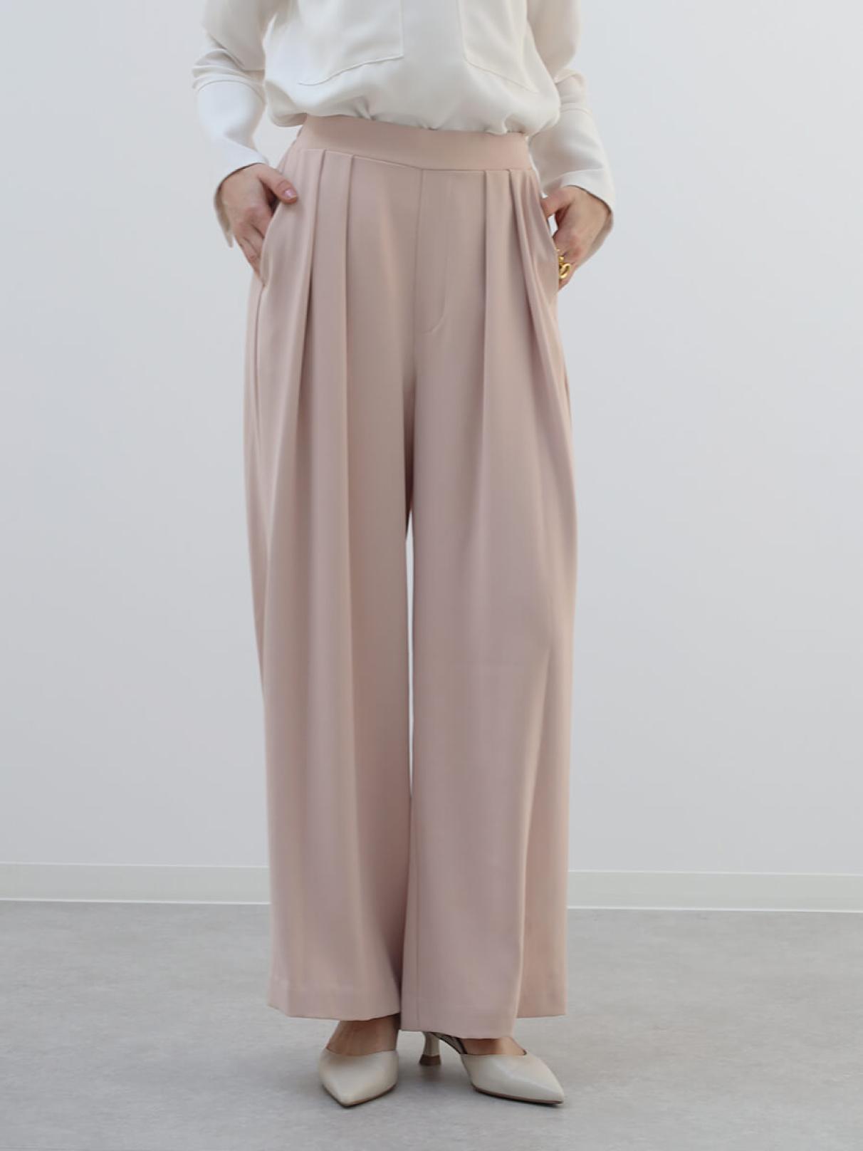 タックワイドイージーパンツ - Aga - Aga｜YAMADAYA STORE