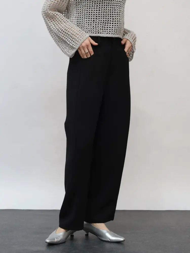 カーブラインワイドパンツ - Aga - Aga｜YAMADAYA STORE