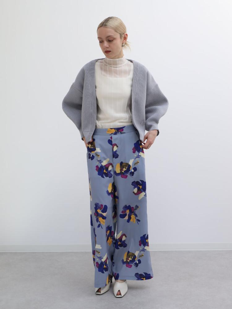 フラワーペイントパンツ - Aga - Aga｜YAMADAYA STORE