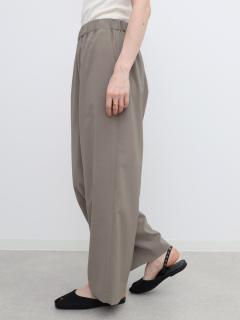 【新品未使用タグ付】OHGA 梳毛パンツ ワイドパンツ グレー M 梳毛調ツイルワイドパンツ - Aga - Aga｜YAMADAYA STORE