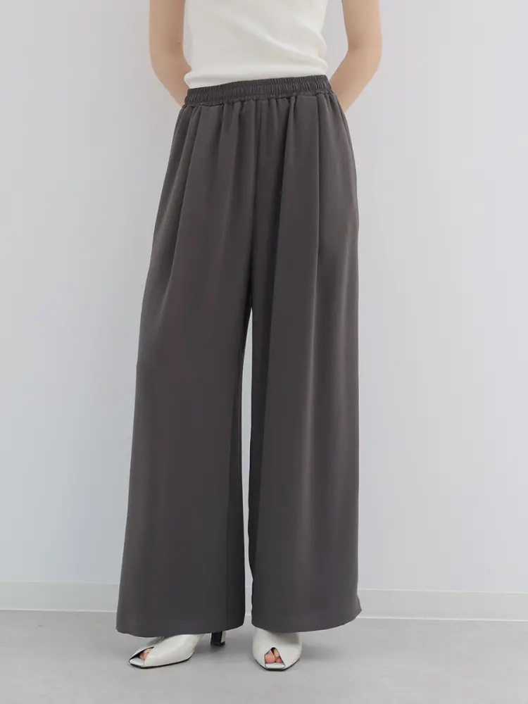 GAHGA / SHAGASHAGA パンツのみ ギャザーワイドイージーパンツ - Aga - Aga｜YAMADAYA STORE