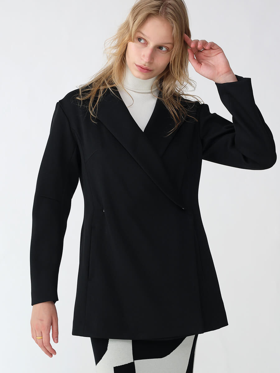 ジョーゼットポンチカシュクールジャケット YAMADAYA STORE ジョーゼットポンチカシュクールジャケット YAMADAYA STORE