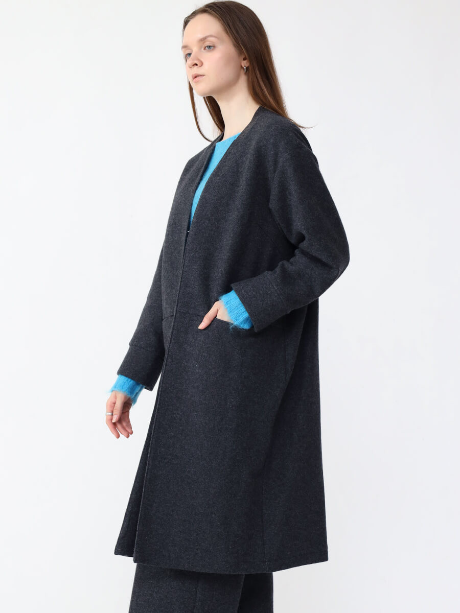 【新品】ヤマダヤ　福袋　Aga×NORITAKE ノーカラージャケット　ブラック 1_xl.JPG