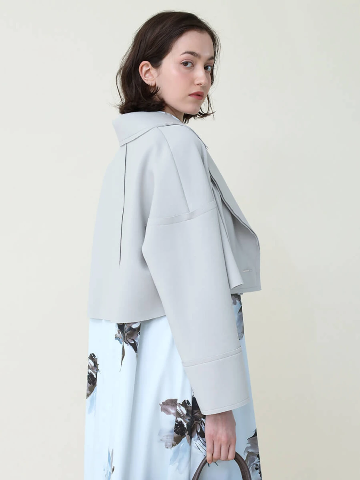 225【新品タグ付】JUSGLITTY ダンボールジャケット ダンボールジャージーショートジャケット - Aga×NORITAKE - Aga