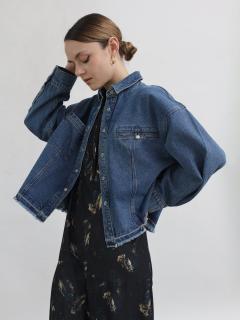 無印良品　羽毛ポケット　デニム カットオフデニムジャケット - Aga - Aga｜YAMADAYA STORE