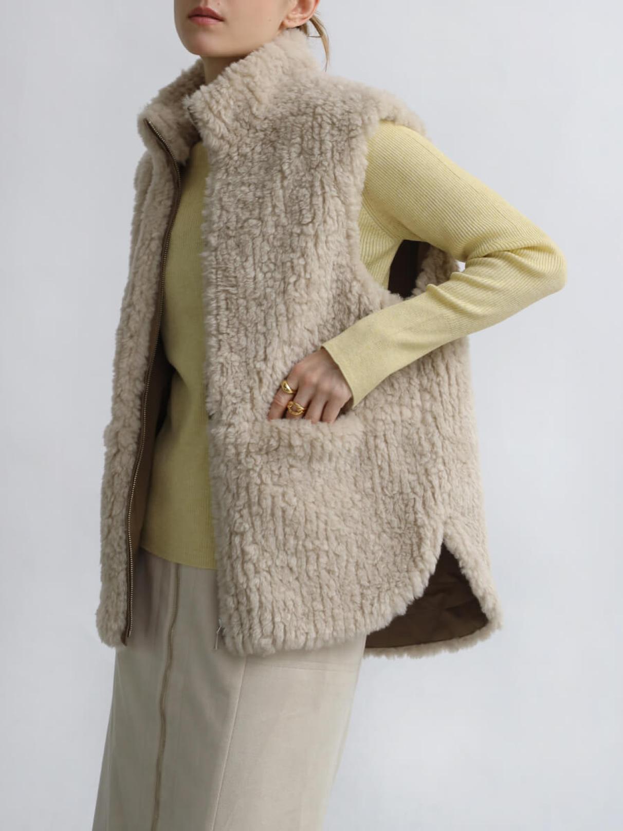 ハイネックボアベスト - Aga - Aga｜YAMADAYA STORE