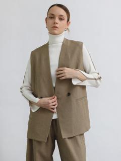 杢ベージュ 170cm