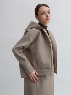 杢ベージュ　170cm