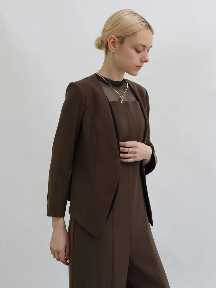 Agaのノーカラージャケットの商品一覧｜ファッション通販のYAMADAYA STORE