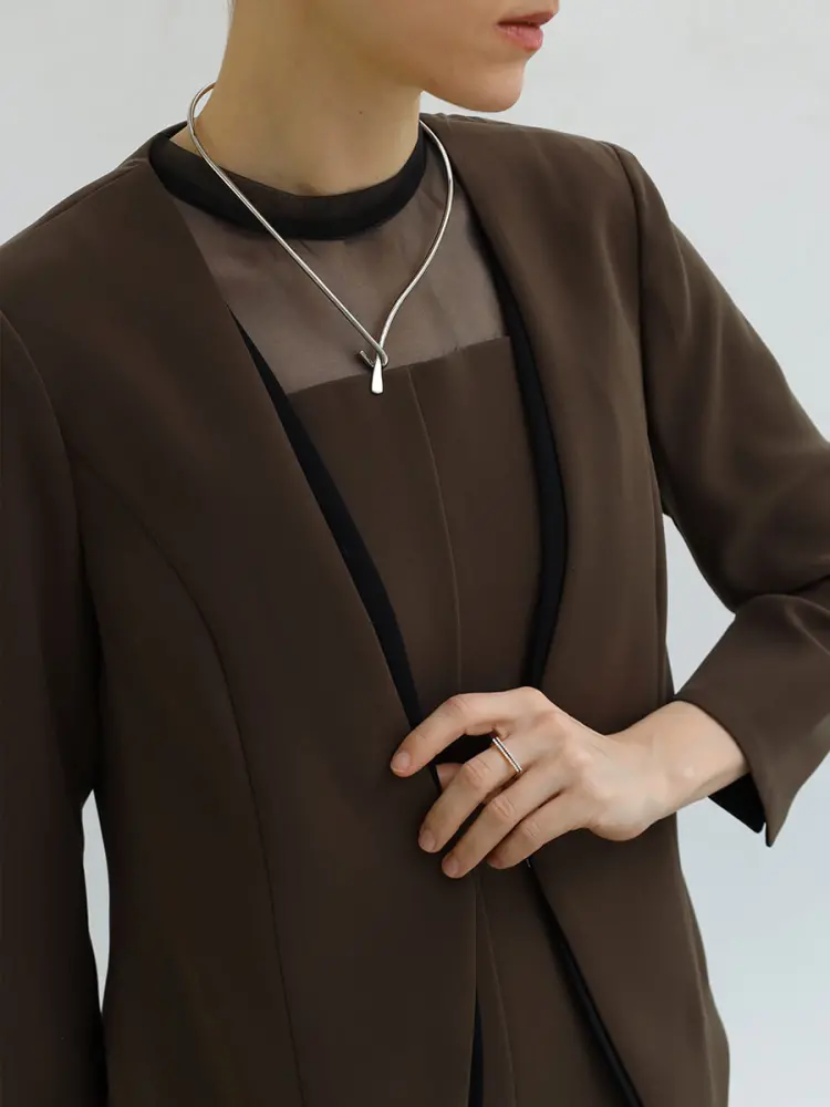 Agaのノーカラージャケットの商品一覧｜ファッション通販のYAMADAYA STORE