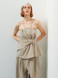 ベージュ　176cm