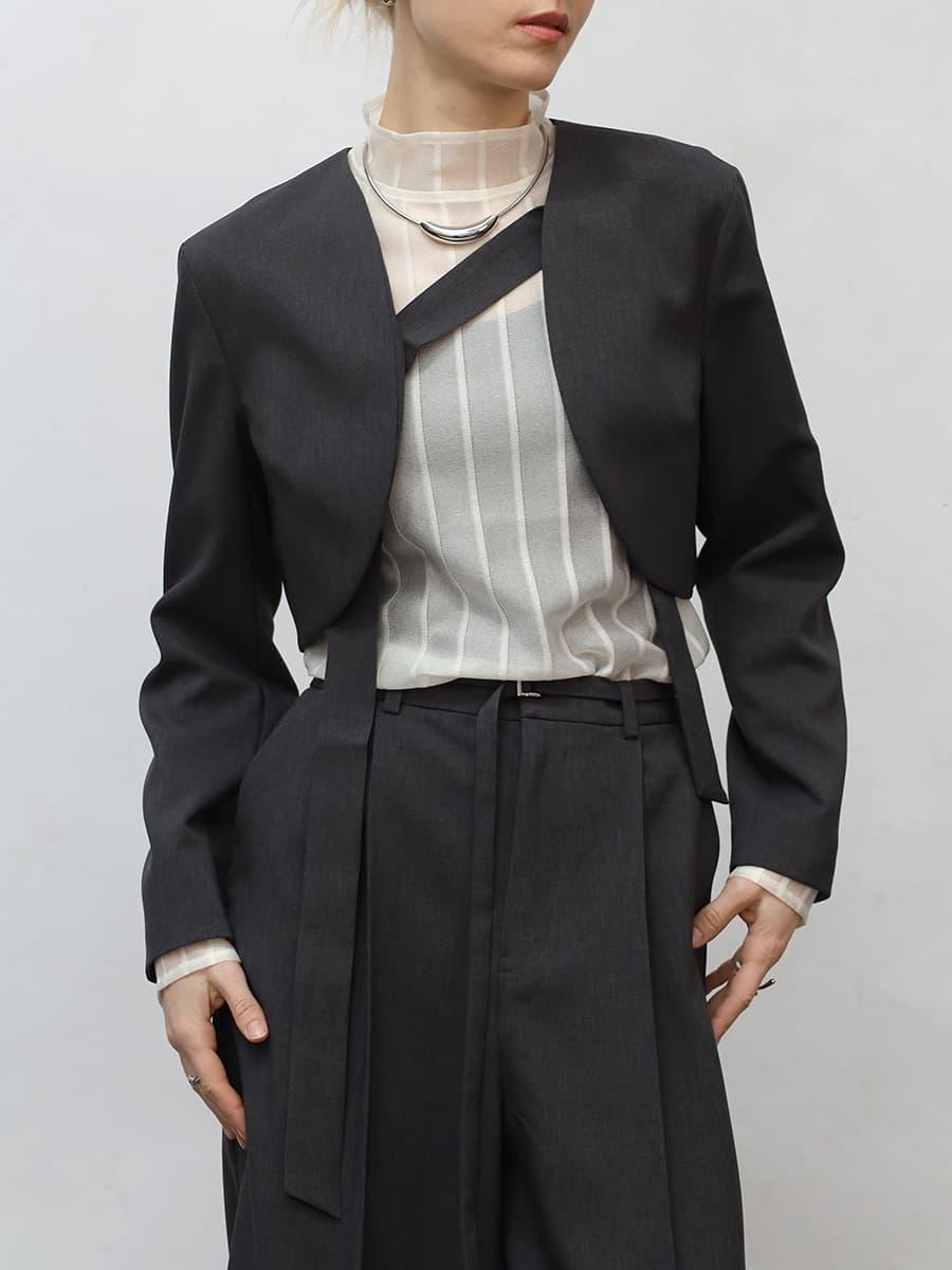 ショートボレロジャケット - Aga - Aga｜YAMADAYA STORE