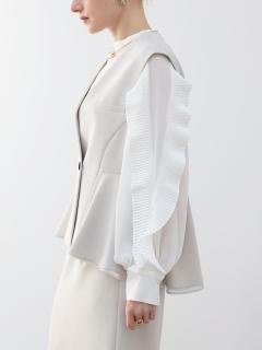 リサイクルWクロスペプラムジレ - Aga - Aga｜YAMADAYA STORE