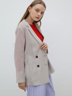 杢ベージュ　171cm