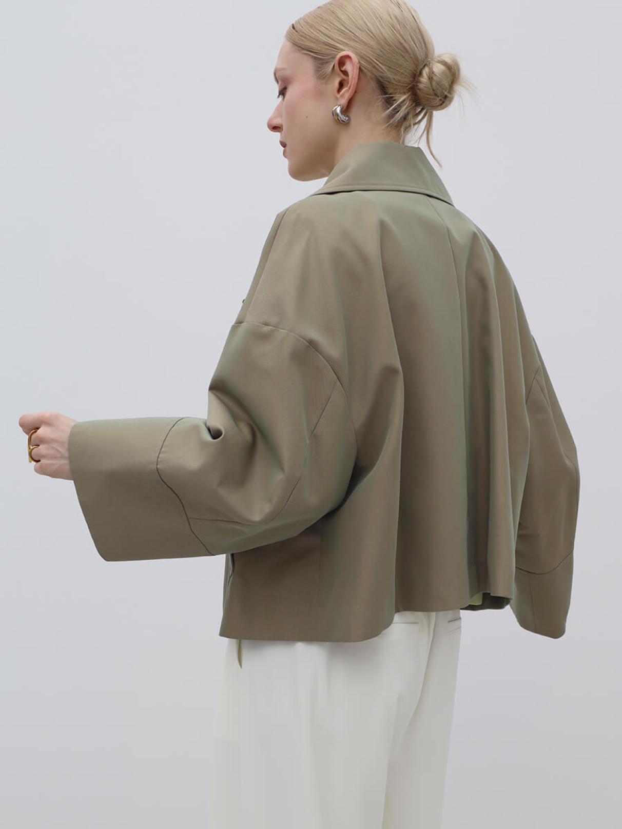 シャンブレーショートコート - Aga - Aga｜YAMADAYA STORE
