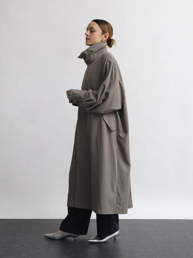 フィブリルロングコート - Aga - Aga｜YAMADAYA STORE