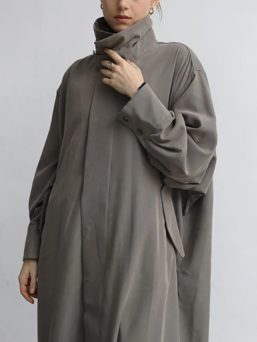 フィブリルロングコート - Aga - Aga｜YAMADAYA STORE