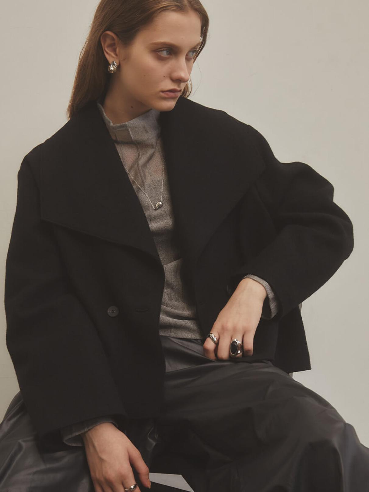 Aga × NORITAKE ウール ロング コート Aga×NORITAKE 国産オリジナルコート - ｜YAMADAYA STORE