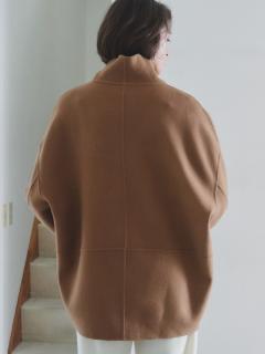 尾州】Double Melton Zip Coat - Aga - Aga｜YAMADAYA STORE