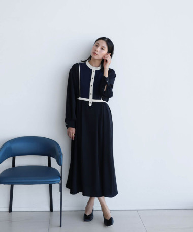 Agaxシャツワンピース