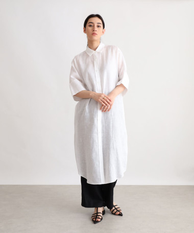 Agaxシャツワンピース