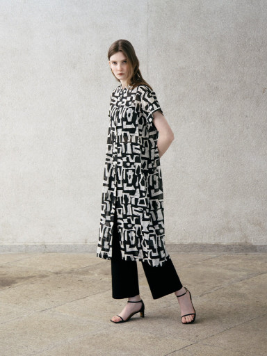 Agaxシャツワンピース