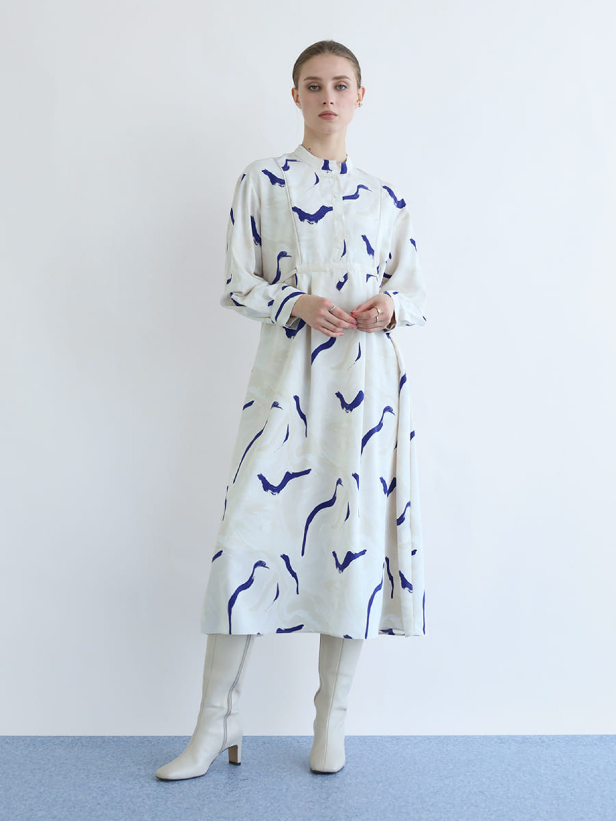 Aga アーガマーブルプリントワンピースヤマダヤ販売中商品