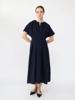 ＊Aga  ワンピース＊ タックネックワンピース - Aga - Aga｜YAMADAYA STORE